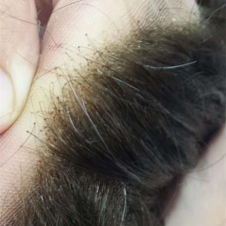 Gray hair toupee hair toupee for men,blonde human hair toupee,mens toupee indian hair hn285